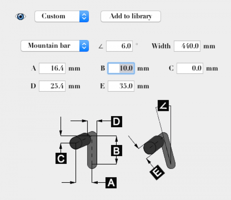 mtb handlebar alignment